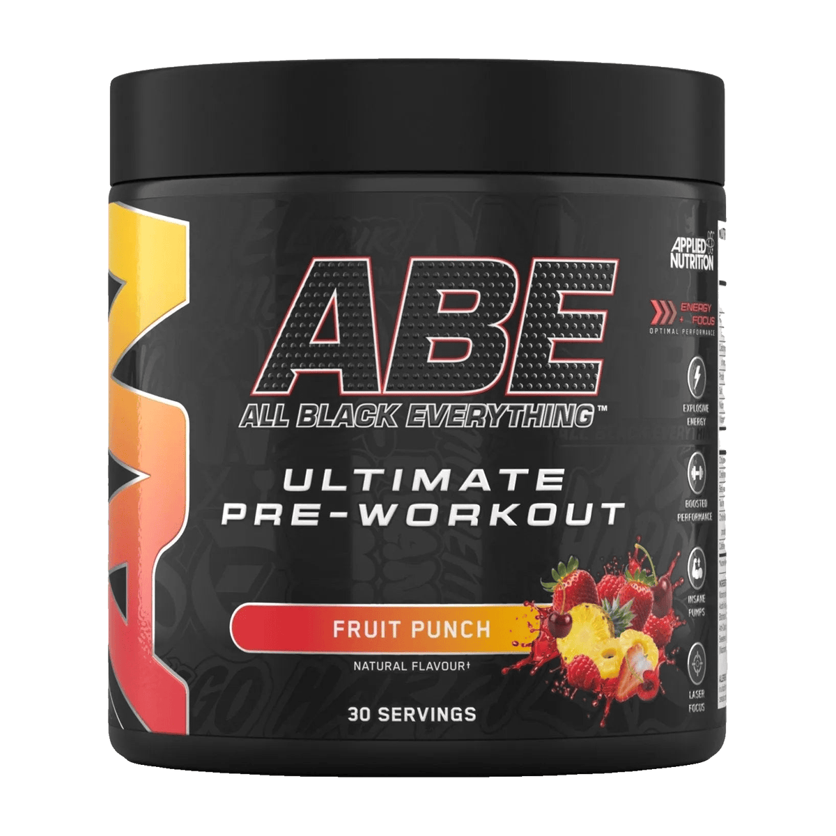 Applied Nutrition ABE (All Black Everything) (375 g) Fruit Punch kaufen -  Applied Nutrition Pre-Workout  - Fitness Onlineshop