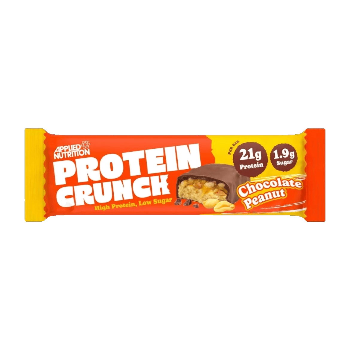 Applied Nutrition Protein Crunch Bar 62 g / Milk Chocolate Peanut kaufen -  Applied Nutrition Proteinriegel  - Fitness Onlineshop