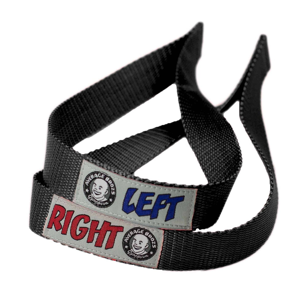 Average Broz Olympic Lifting Straps (Zughilfen) Schwarz kaufen bei haghpowered.com