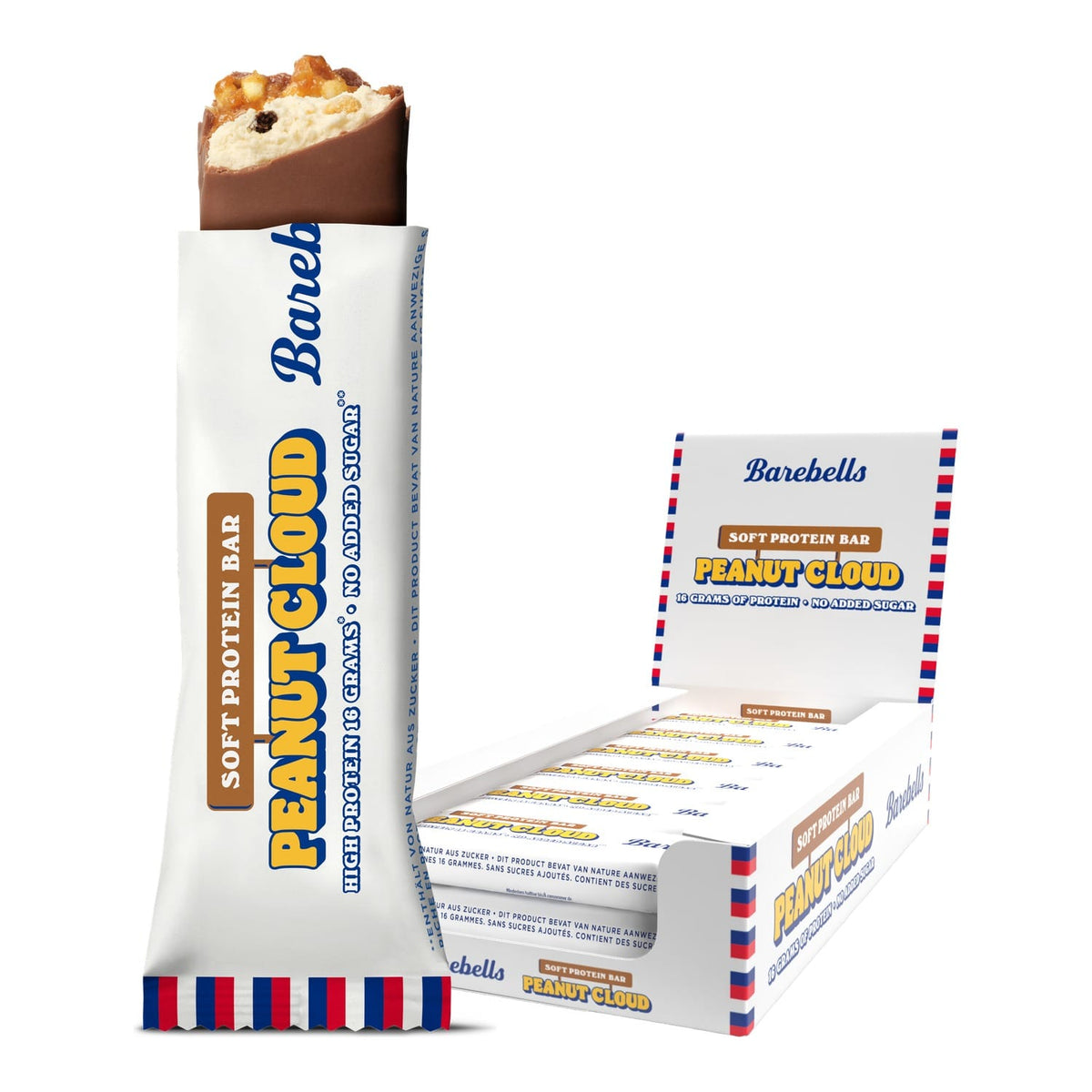 Barebells Soft Proteinriegel 12 x 55 g / Peanut Cloud kaufen -  Barebells Proteinriegel  - Fitness Onlineshop