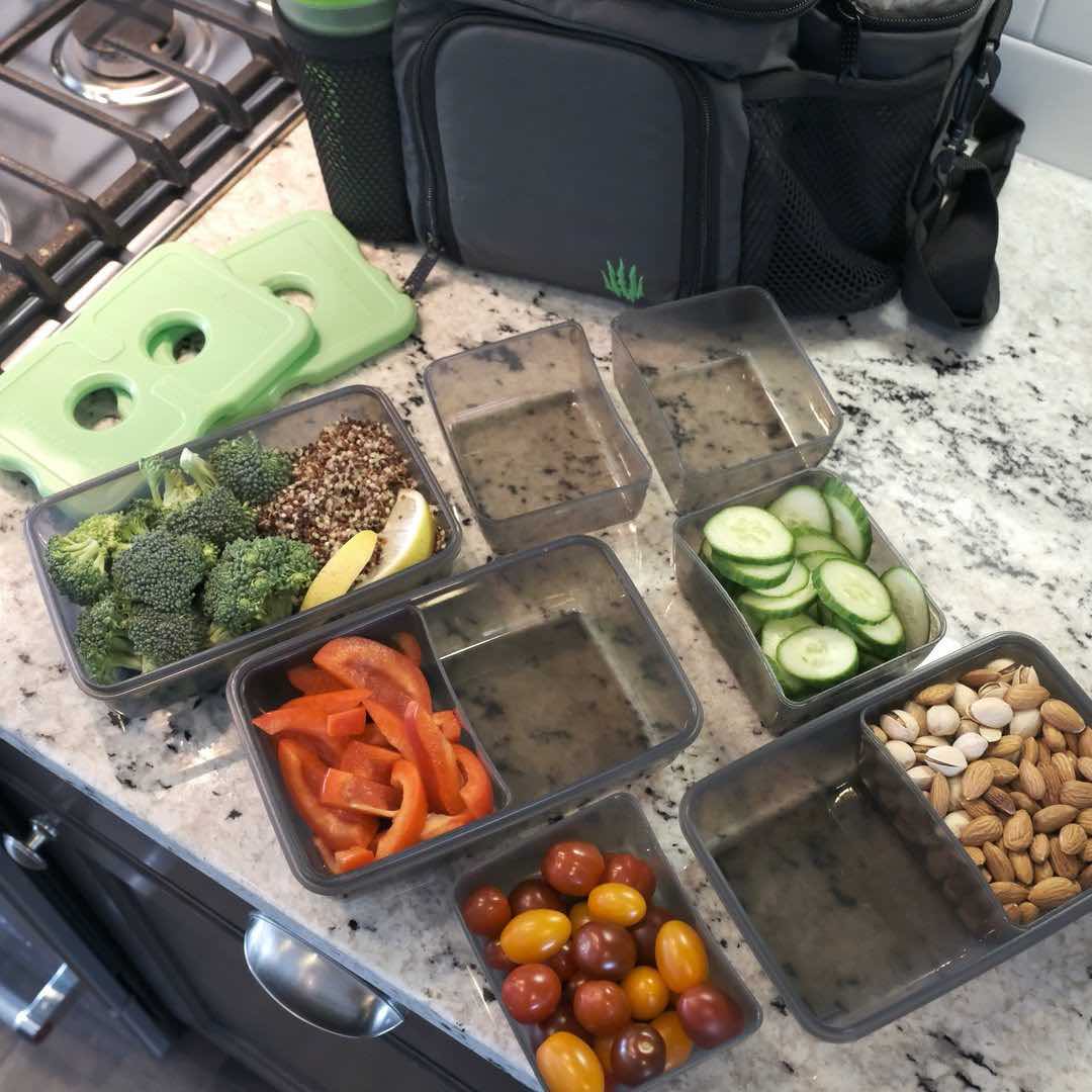 Bear KompleX Meal Prep Tasche mit Frischhalteboxen kaufen bei haghpowered.com