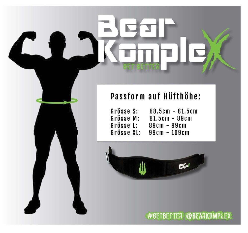 Bear KompleX Metcon Gewichthebergürtel kaufen bei haghpowered.com