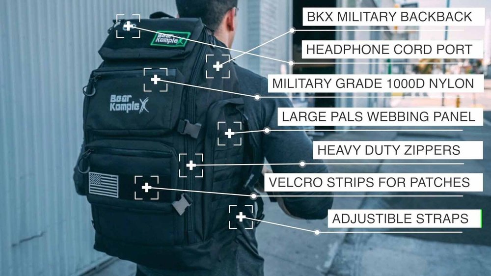 Bear KompleX Military Backpack (50L) kaufen bei haghpowered.com