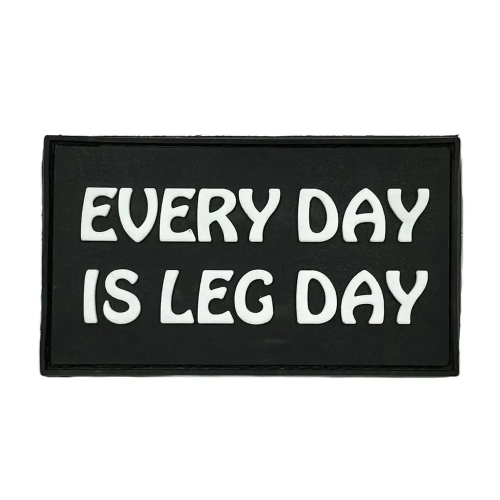 Bear KompleX Velcro Patch "Every Day Is Leg Day" kaufen bei haghpowered.com