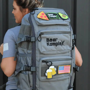 Bear KompleX Velcro Patch "Just Show Up" kaufen bei haghpowered.com