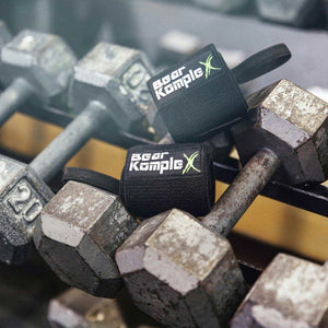 Bear KompleX Wrist Wraps (Handgelenkbandagen) Schwarz kaufen bei haghpowered.com