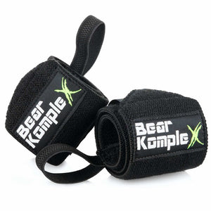 Bear KompleX Wrist Wraps (Handgelenkbandagen) Schwarz kaufen bei haghpowered.com