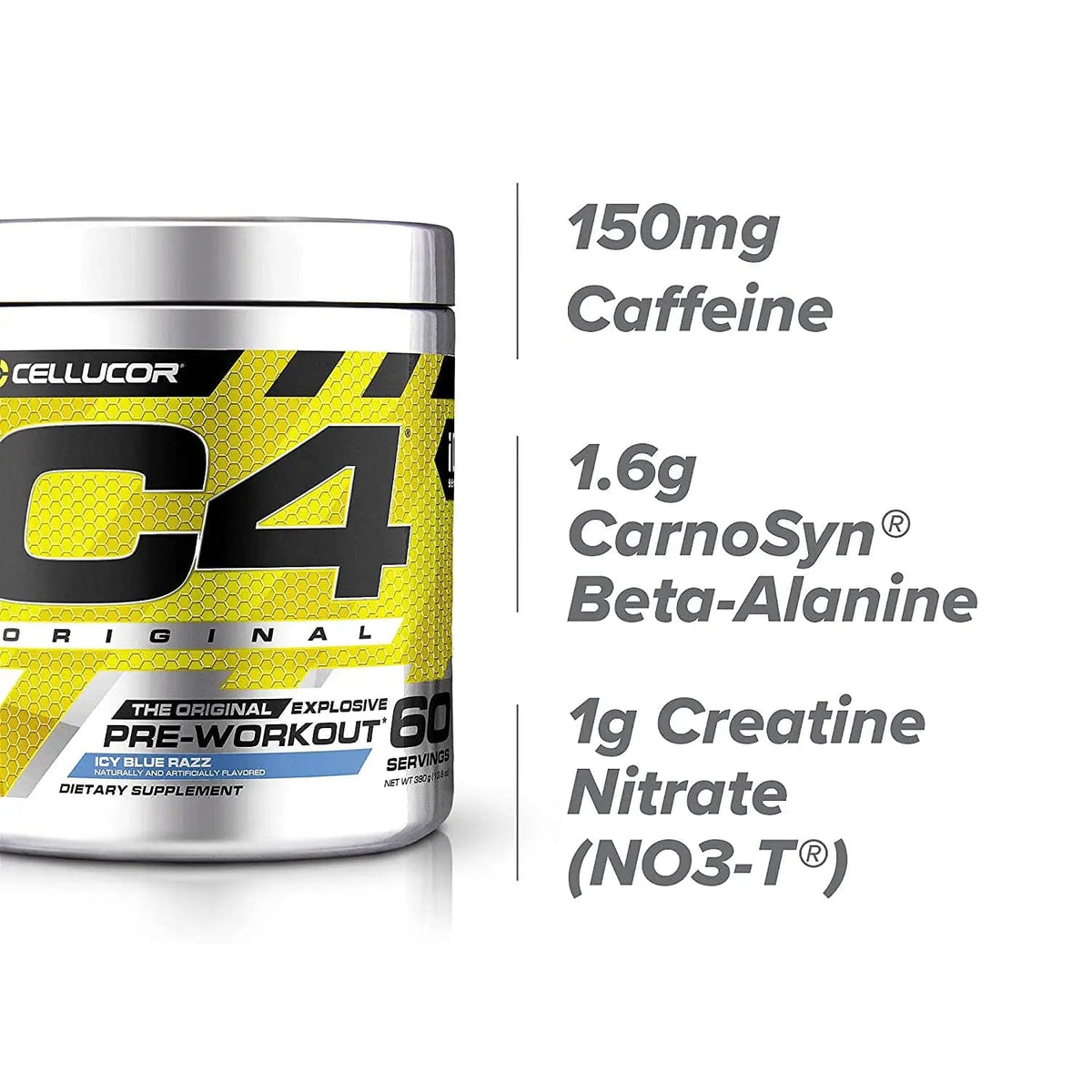 Cellucor Cellucor C4 Original Icy Blue Razz 396 g kaufen bei haghpowered.com