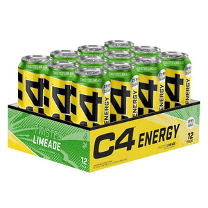 Cellucor Cellucor C4 Performance Energy Drink 12x500 ml Twisted Limeade kaufen bei haghpowered.com