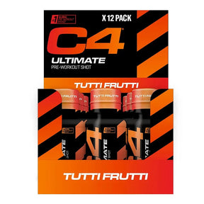 Cellucor Cellucor C4 Ultimate Energy Shot 12x60 ml Tutti Frutti kaufen bei haghpowered.com