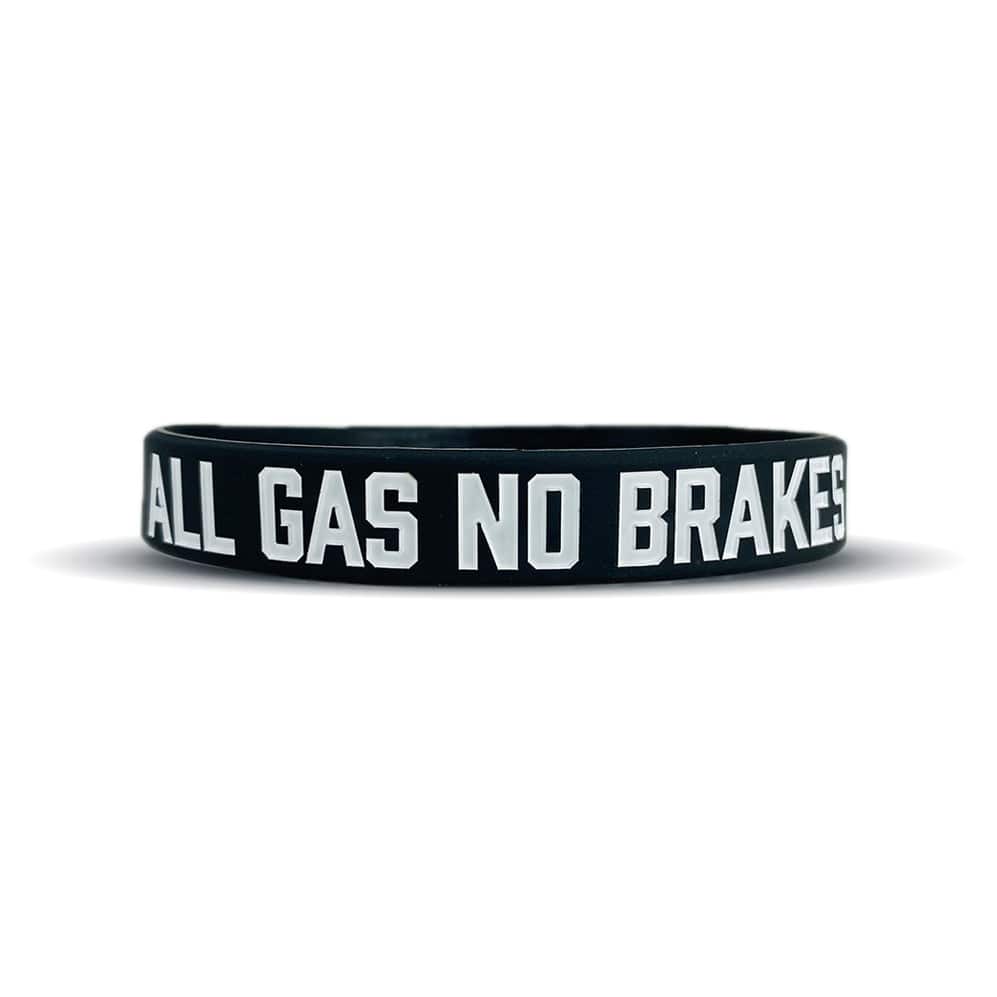 Elite Athletic Gear ALL GAS NO BRAKES Wristband XL (9") kaufen bei haghpowered.com
