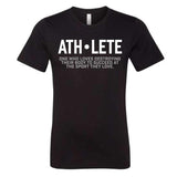 Elite Athletic Gear Athlete Definition T-Shirt kaufen bei haghpowered.com