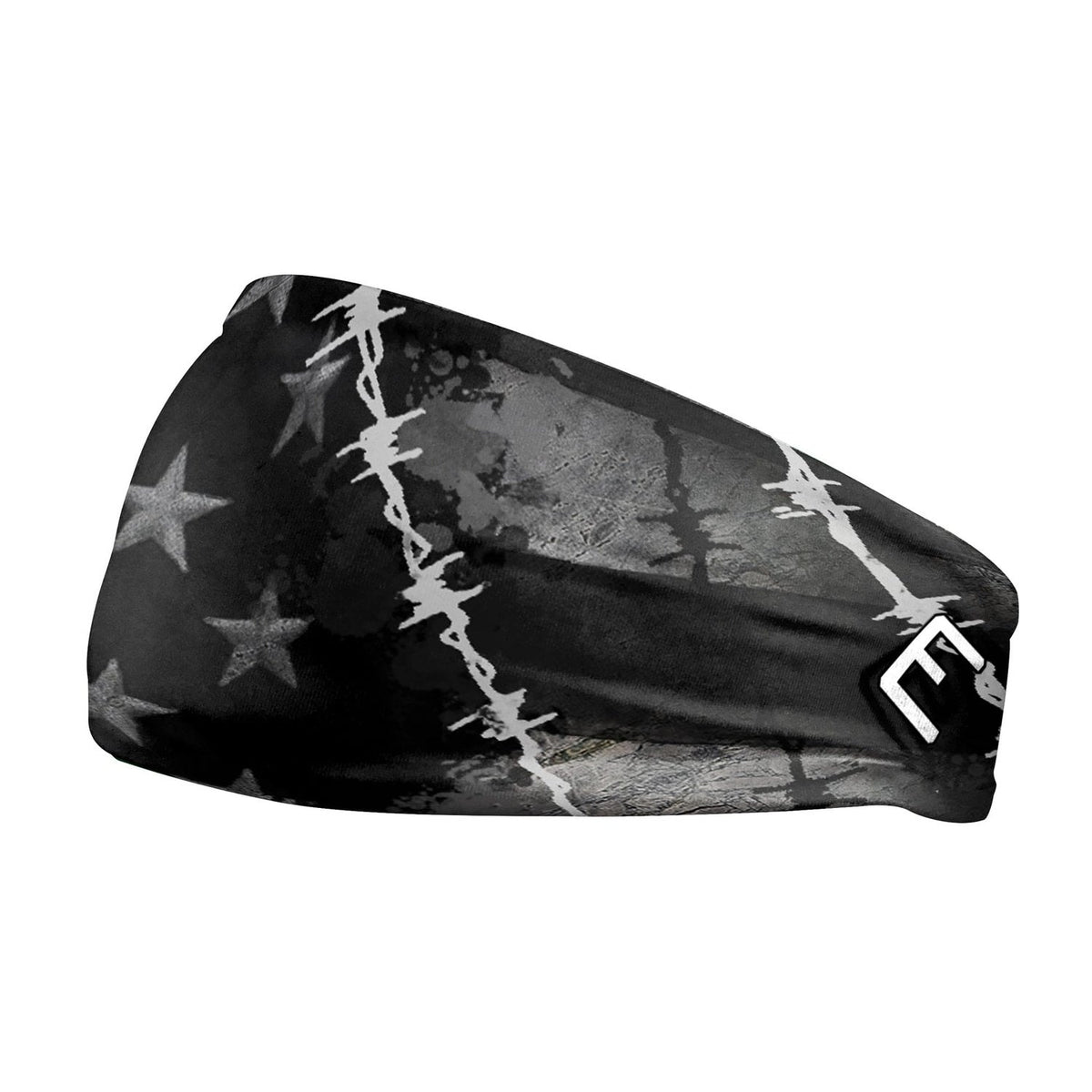 Elite Athletic Gear Barbed Wire USA Flag Headband kaufen bei haghpowered.com