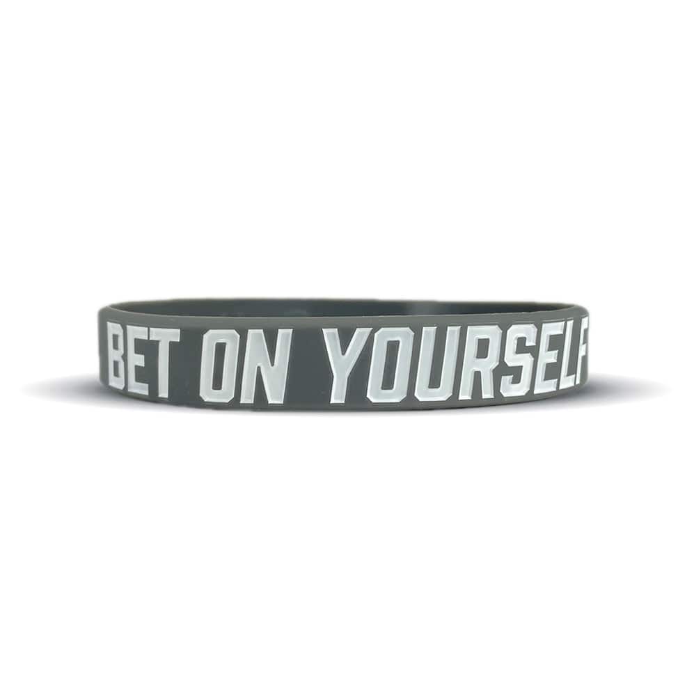 Elite Athletic Gear BET ON YOURSELF Wristband kaufen bei haghpowered.com