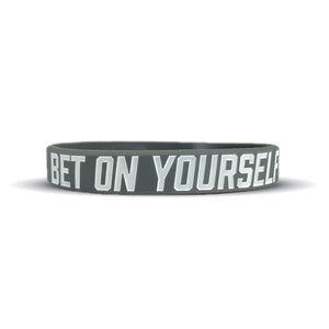 Elite Athletic Gear BET ON YOURSELF Wristband XL (9") kaufen bei haghpowered.com