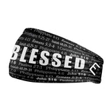 Elite Athletic Gear Black BLESSED Headband kaufen bei haghpowered.com