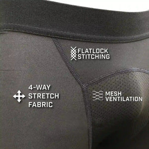 Elite Athletic Gear Black Compression Tights XXL kaufen bei haghpowered.com