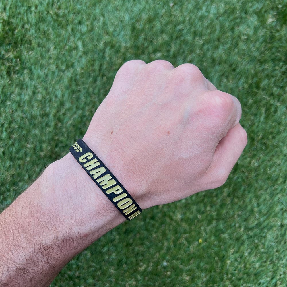 Elite Athletic Gear CHAMPION MENTALITY Wristband XL (9") kaufen bei haghpowered.com