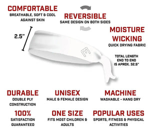 Elite Athletic Gear DOMINATE Tie Headband kaufen bei haghpowered.com