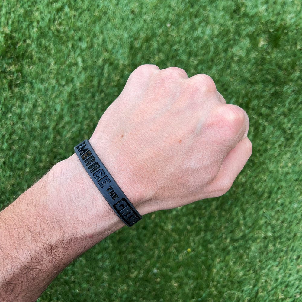 Elite Athletic Gear EMBRACE THE GRIND Wristband XL (9") kaufen bei haghpowered.com