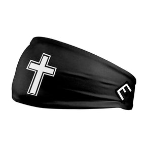 Elite Athletic Gear Faith Cross Black Headband kaufen bei haghpowered.com