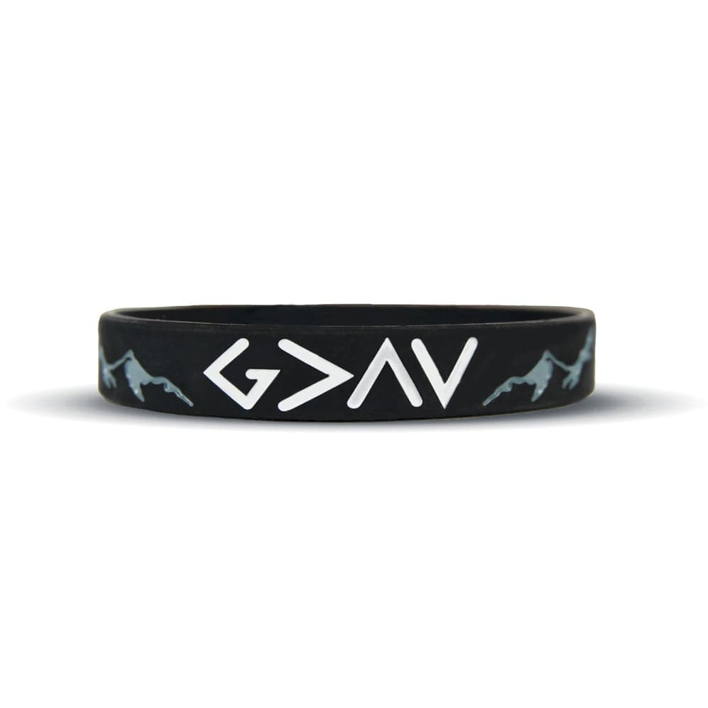 Elite Athletic Gear God Is Greater Than The Highs and Lows Wristband kaufen bei haghpowered.com