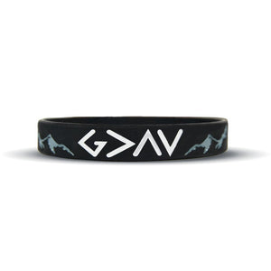 Elite Athletic Gear God Is Greater Than The Highs and Lows Wristband kaufen bei haghpowered.com