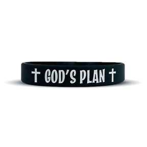 Elite Athletic Gear GOD'S PLAN Wristband XL (9") kaufen bei haghpowered.com