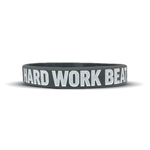 Elite Athletic Gear HARD WORK BEATS TALENT Wristband kaufen bei haghpowered.com
