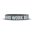 Elite Athletic Gear HARD WORK BEATS TALENT Wristband XL (9") kaufen bei haghpowered.com