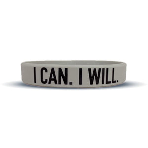 Elite Athletic Gear I CAN. I WILL. Wristband kaufen bei haghpowered.com
