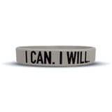 Elite Athletic Gear I CAN. I WILL. Wristband XL (9") kaufen bei haghpowered.com