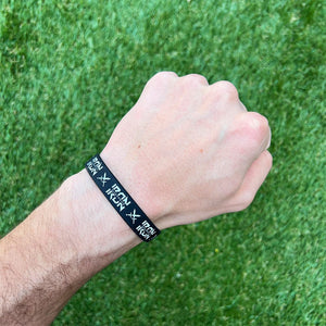 Elite Athletic Gear IRON SHARPENS IRON Wristband XL (9") kaufen bei haghpowered.com