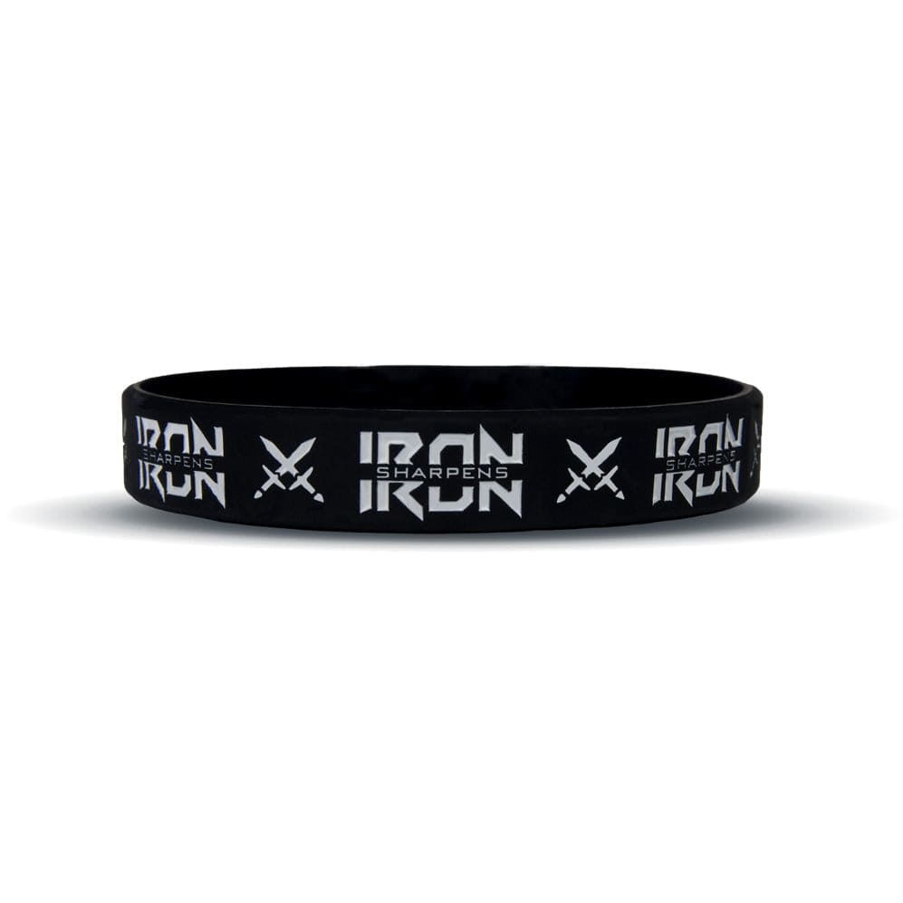 Elite Athletic Gear IRON SHARPENS IRON Wristband XL (9") kaufen bei haghpowered.com