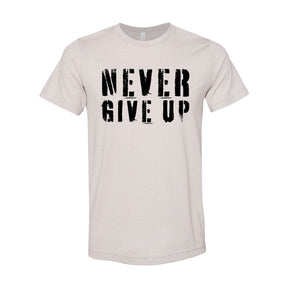 Elite Athletic Gear Never Give Up T-Shirt XXL kaufen bei haghpowered.com