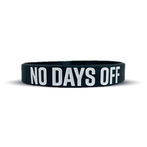 Elite Athletic Gear NO DAYS OFF Wristband XL (9") kaufen bei haghpowered.com