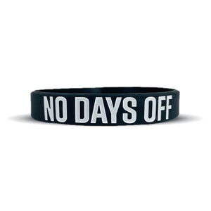 Elite Athletic Gear NO DAYS OFF Wristband XL (9") kaufen bei haghpowered.com