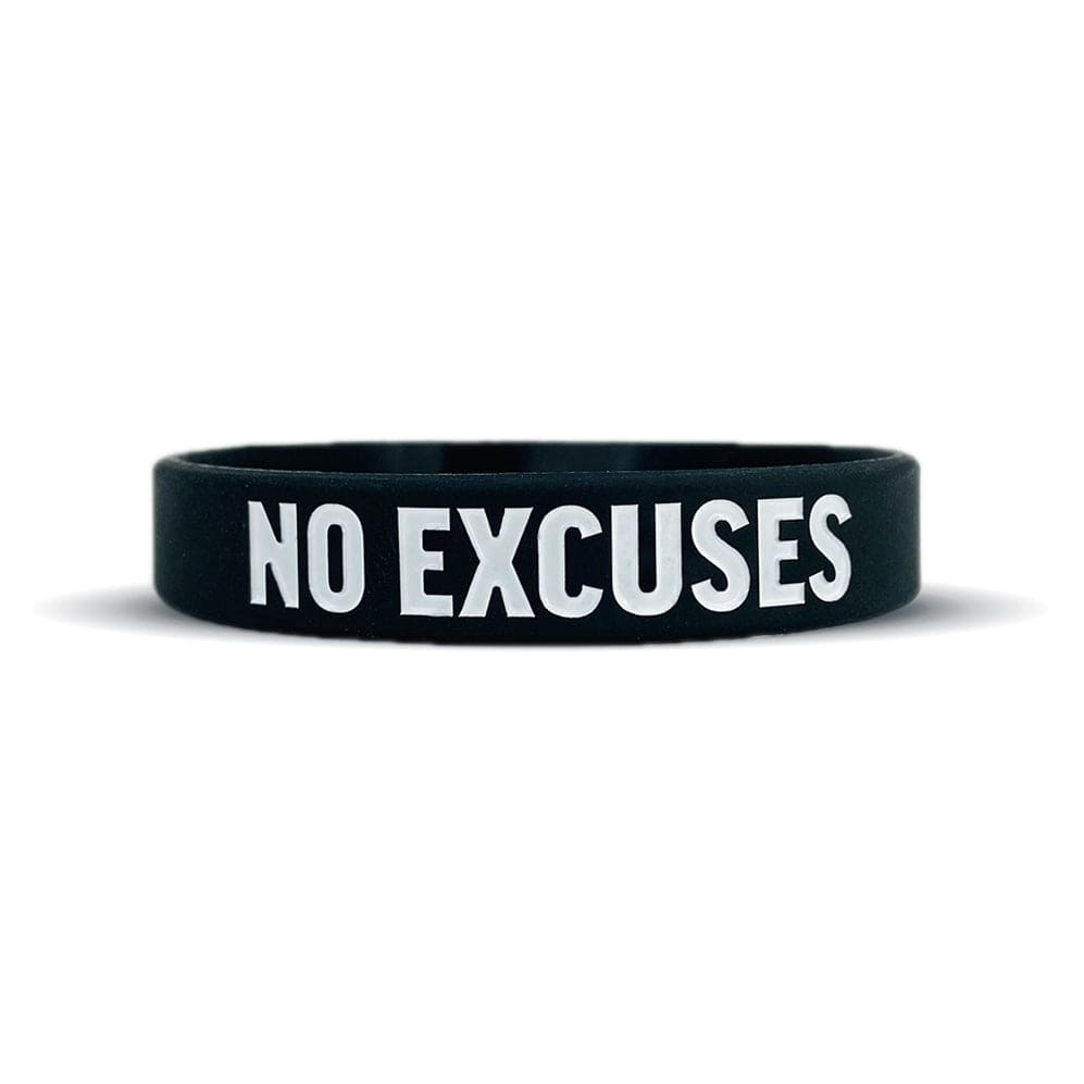 Elite Athletic Gear NO EXCUSES Wristband kaufen bei haghpowered.com