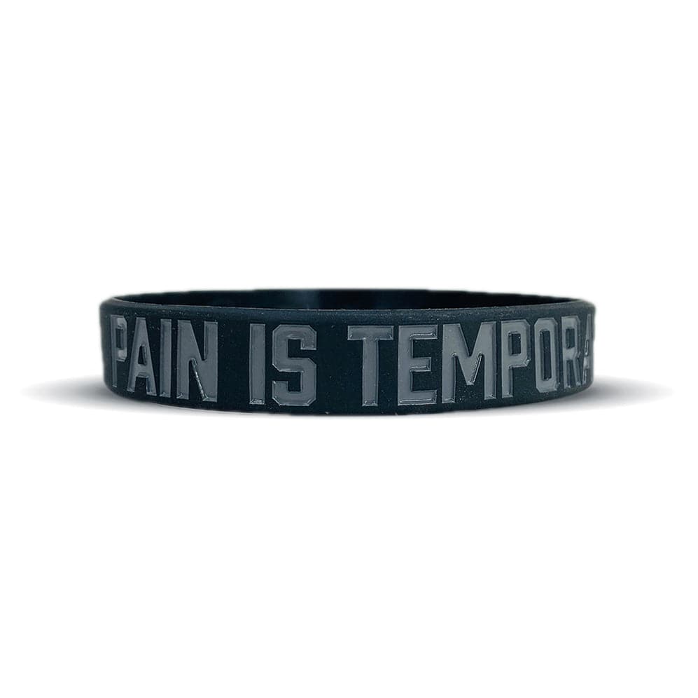 Elite Athletic Gear PAIN IS TEMPORARY Wristband XL (9") kaufen bei haghpowered.com