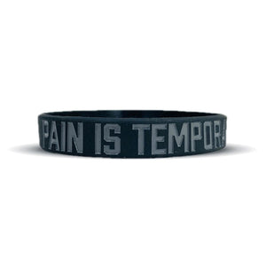 Elite Athletic Gear PAIN IS TEMPORARY Wristband XL (9") kaufen bei haghpowered.com
