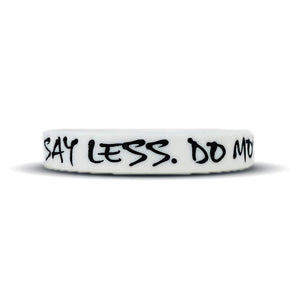 Elite Athletic Gear SAY LESS. DO MORE. Wristband XL (9") kaufen bei haghpowered.com