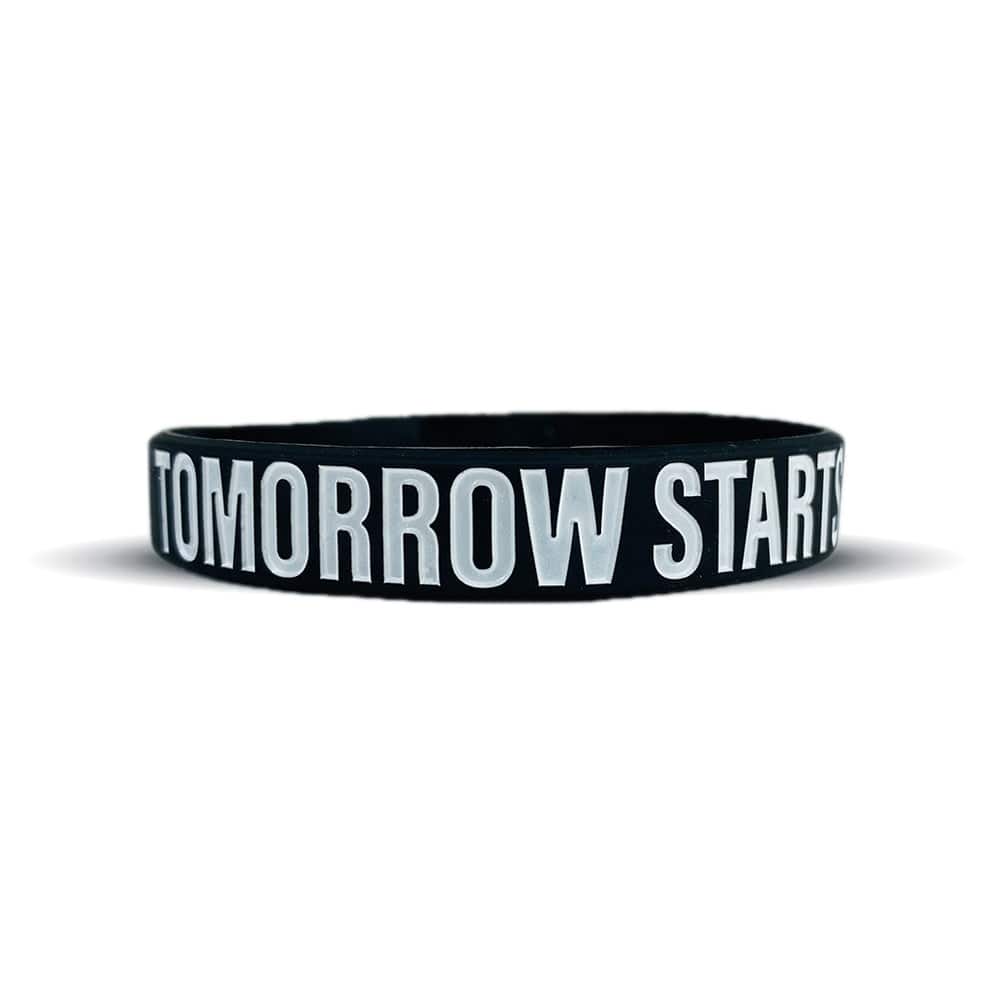 Elite Athletic Gear TOMORROW STARTS TODAY Wristband kaufen bei haghpowered.com