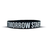 Elite Athletic Gear TOMORROW STARTS TODAY Wristband kaufen bei haghpowered.com