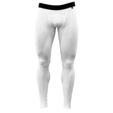 Elite Athletic Gear White Compression Tights kaufen bei haghpowered.com