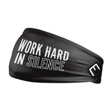 Elite Athletic Gear Work Hard In Silence Headband kaufen bei haghpowered.com