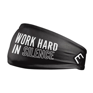 Elite Athletic Gear Work Hard In Silence Headband kaufen bei haghpowered.com