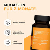 Curcumin Kapseln (Longvida® Optimised Curcumin®) kaufen -  edubily Gesundheit  - Fitness Onlineshop
