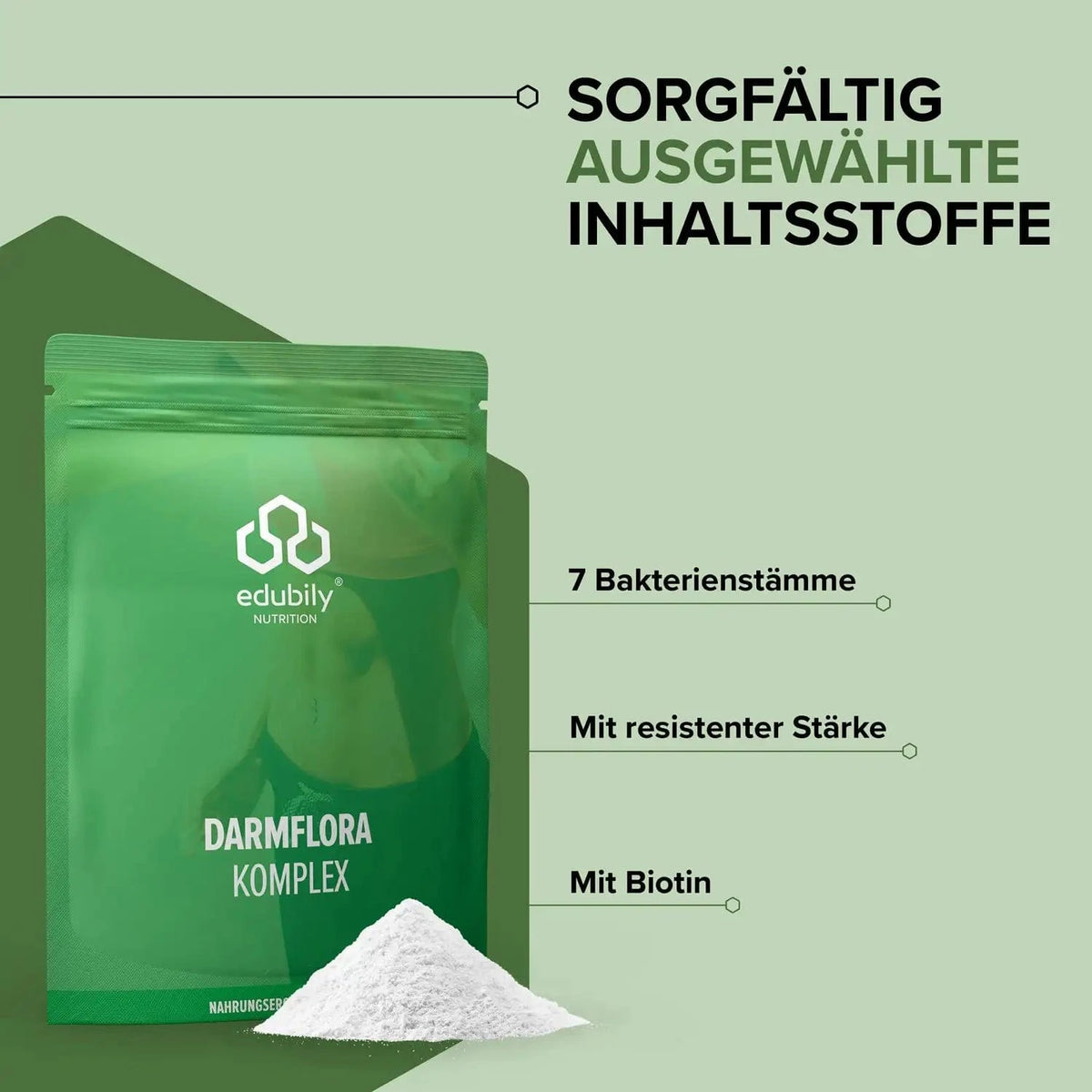Darmflora-Komplex kaufen -  edubily Verdauung  - Fitness Onlineshop
