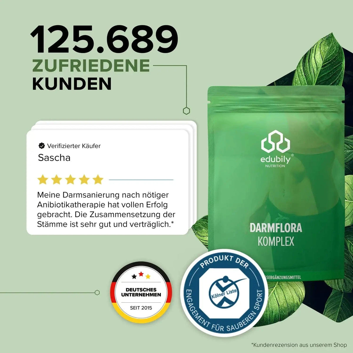 Darmflora-Komplex kaufen -  edubily Verdauung  - Fitness Onlineshop