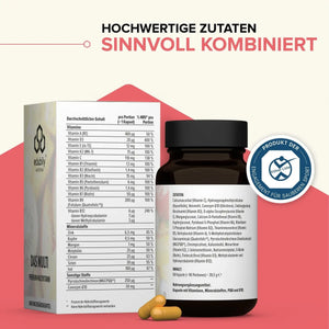 Das Multi - Premium Multivitamin kaufen -  edubily Vitamine  - Fitness Onlineshop